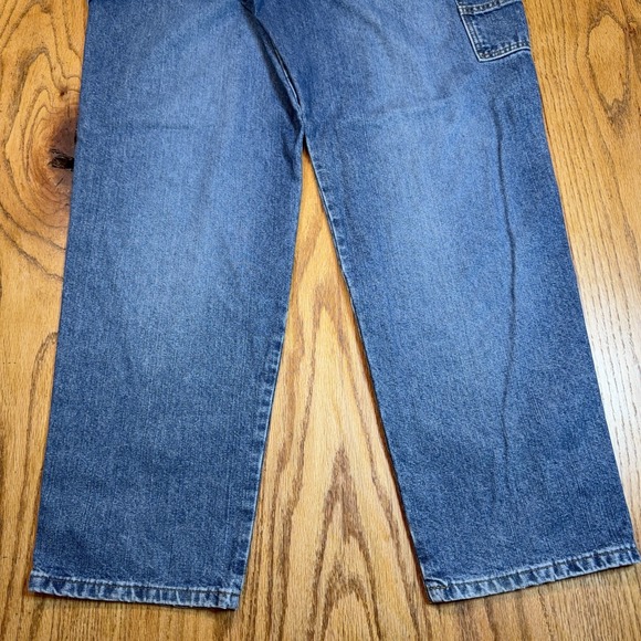 Cinch Jeans Mens 34x32 Blue Label Loose Fit Carpenter Denim Mid Rise - Picture 10 of 10